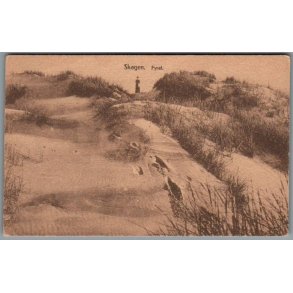 Skagen - Fyret - Postkort - Ubrugt