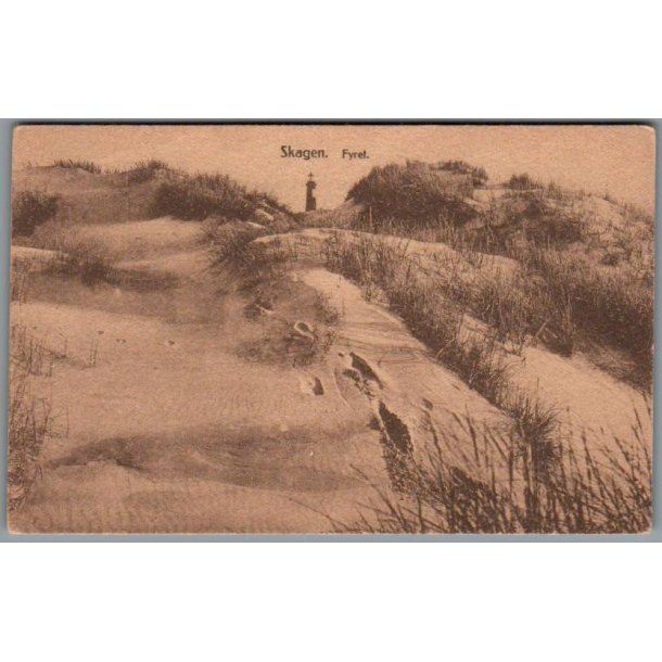 Skagen - Fyret - Postkort - Ubrugt