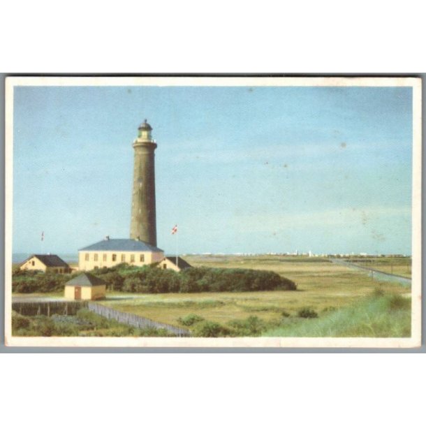 Skagen Fyr - Postkort - Ubrugt - Har vret klbet op !
