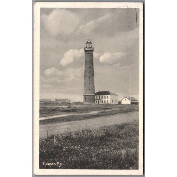 Skagen Fyr - Postkort - Brugt
