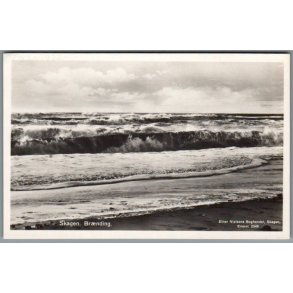 Skagen - Br�nding - Postkort - Ubrugt