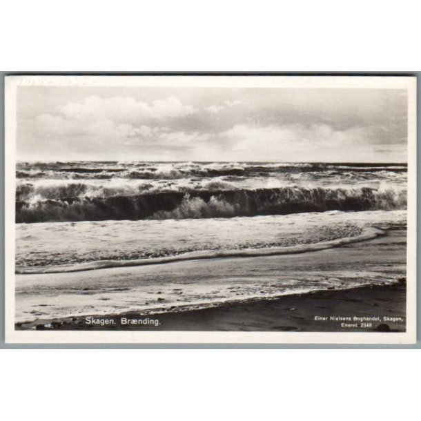 Skagen - Br�nding - Postkort - Ubrugt