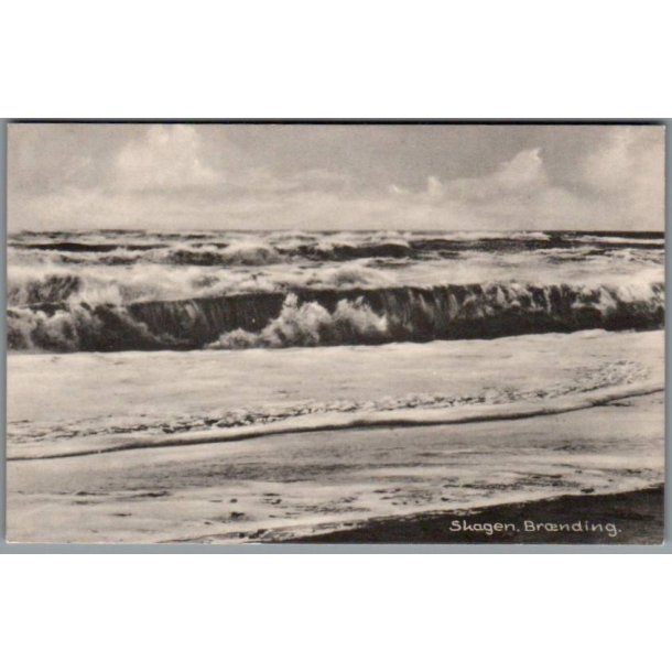 Skagen - Br�nding - Postkort - Ubrugt