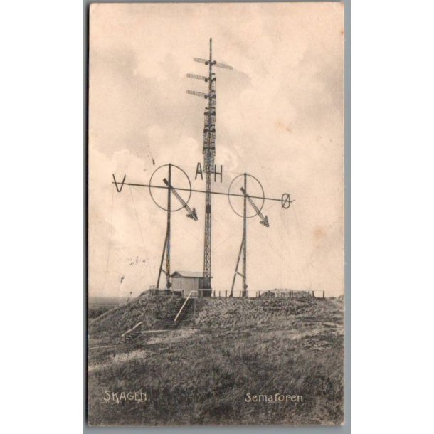 Skagen - Semaforen - Postkort -  Brugt