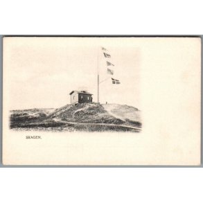 Skagen - Signalstationen - Postkort -  Ubrugt