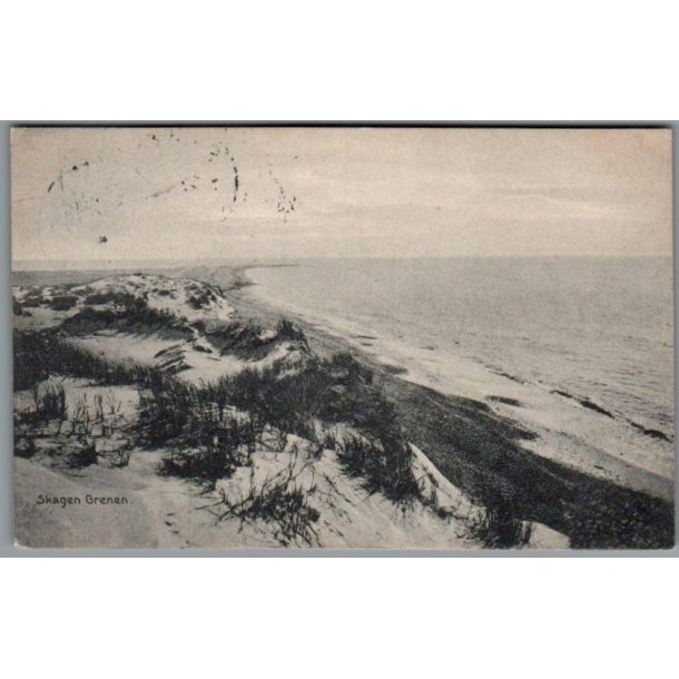 Skagen - Grenen - Postkort - Brugt
