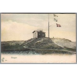 Skagen - Signalstationen - Postkort -  Brugt