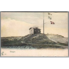 Skagen - Signalstationen - Postkort -  Brugt