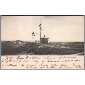 Skagen - Signalstationen - Postkort -  Brugt