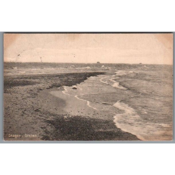 Skagen - Grenen - Postkort - Brugt