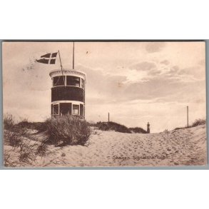 Skagen - Signalstationen - Postkort -  Brugt