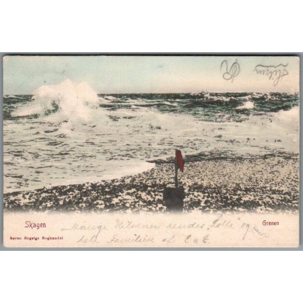 Skagen - Grenen - Postkort - Brugt