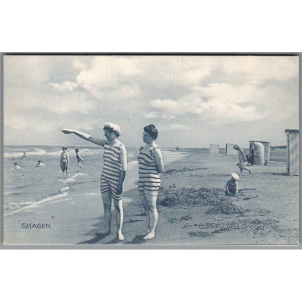 Badeliv ved Grenen - Skagen  - Postkort - Ubrugt