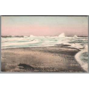Skagen - Grenen - Postkort - Brugt