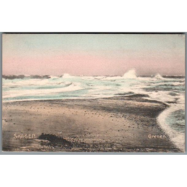 Skagen - Grenen - Postkort - Brugt