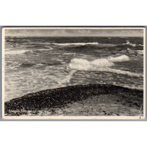 Skagen - Grenen - Postkort - Brugt