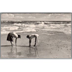 Skagen - Grenen hvor to have m�des - Postkort - Brugt