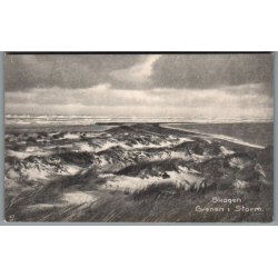 Grenen i Storm - Skagen - Postkort - Ubrugt
