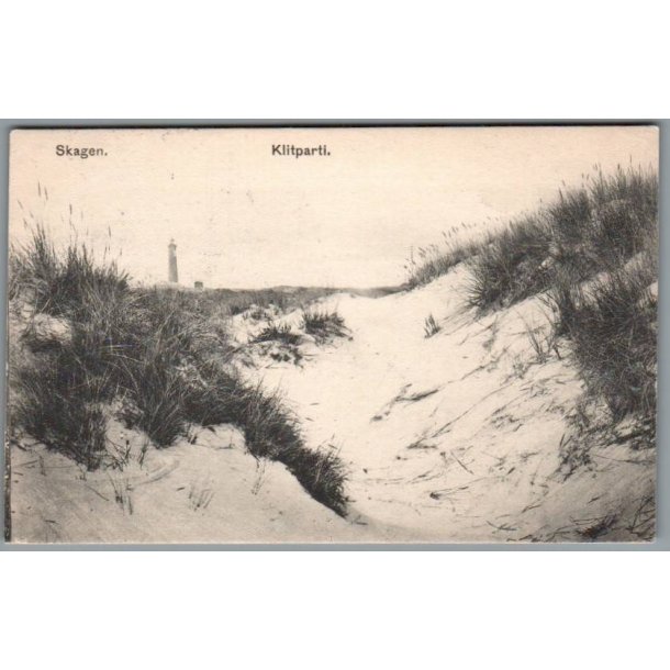 Skagen - Klitparti - Postkort - Brugt