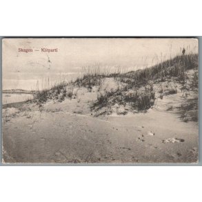 Skagen - Klitparti - Postkort - Brugt