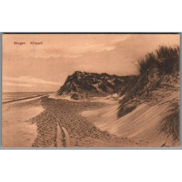 Skagen - Klitparti - Postkort - Brugt