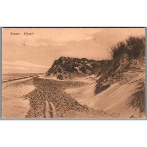 Skagen - Klitparti - Postkort - Brugt