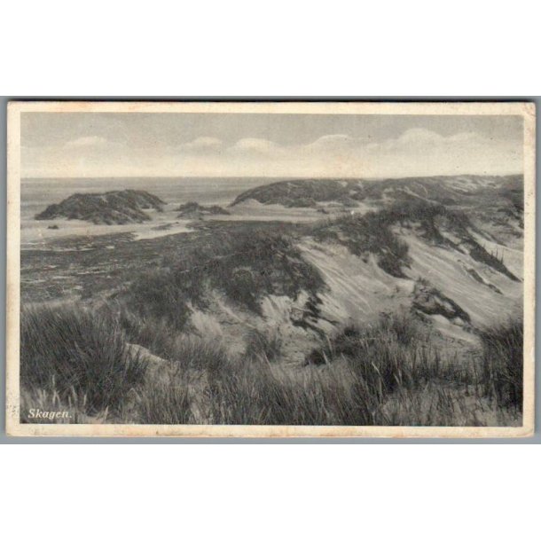 Skagen - Klitparti - Postkort - Brugt