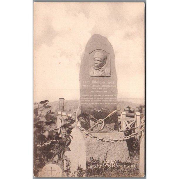 Skagen - Lars Kruses Monument - Postkort - Ubrugt