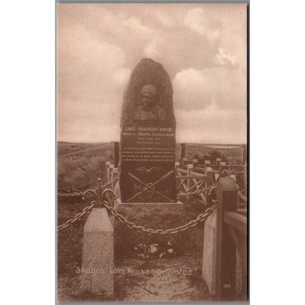 Lars Kruses Gravsted - Skagen - Postkort - Ubrugt