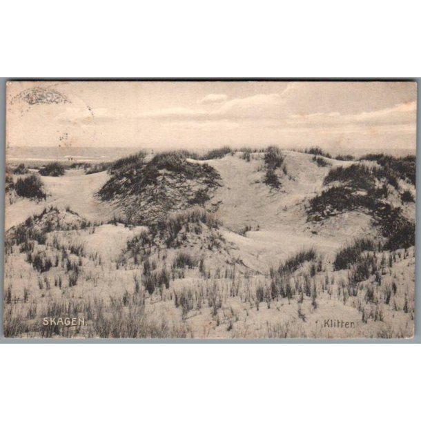 Skagen - Klitter - Postkort - Brugt