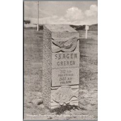 Skagen - Danmarks nordligske Kilometersten - Postkort - Ubrugt