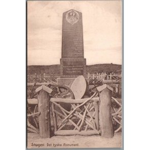Skagen - Den tyske Monument - Postkort - Ubrugt