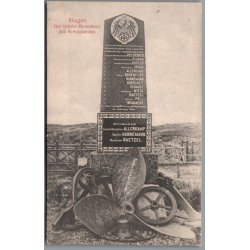 Skagen - Den tyske Monument paa Kirkegaarden - Postkort - Brugt