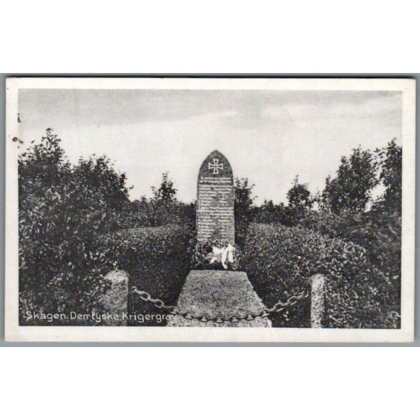 Skagen - Den tyske Krigergrav - Postkort - Ubrugt