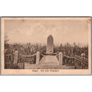 Skagen - Den tyske Krigergrav - Postkort - Brugt
