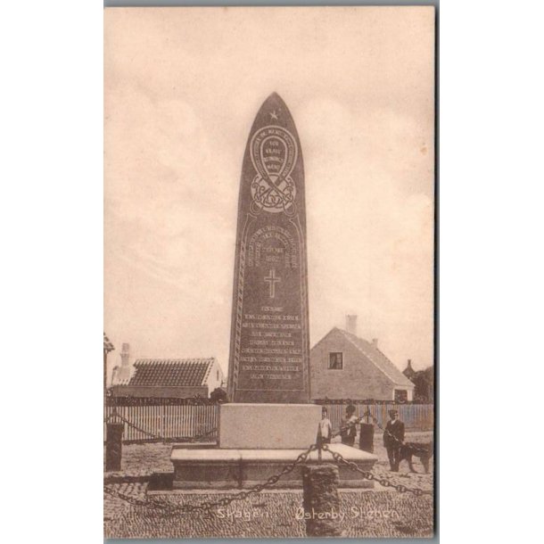 Skagen - �sterby Stenen - Postkort - Ubrugt