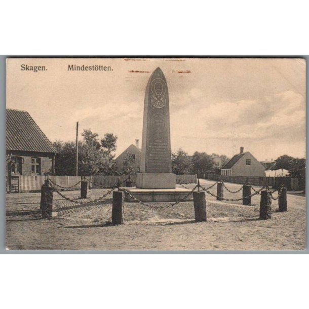 Skagen - Mindest�tten - Postkort - Ubrugt