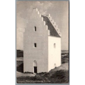 Skagen - Den tilsandede Kirke - Postkort - Brugt