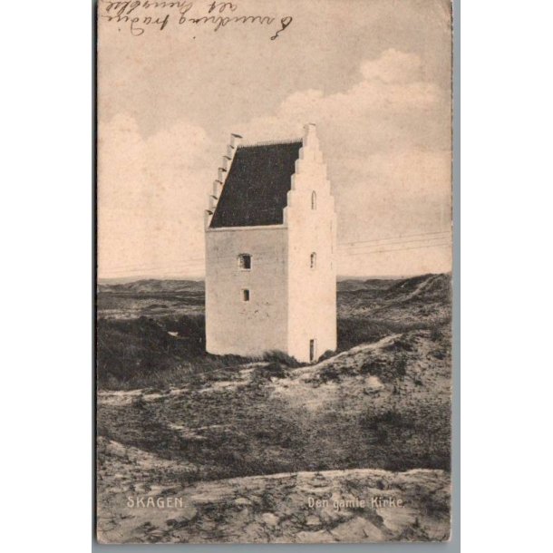 Skagen - Den Gamle Kirke - Postkort - Brugt