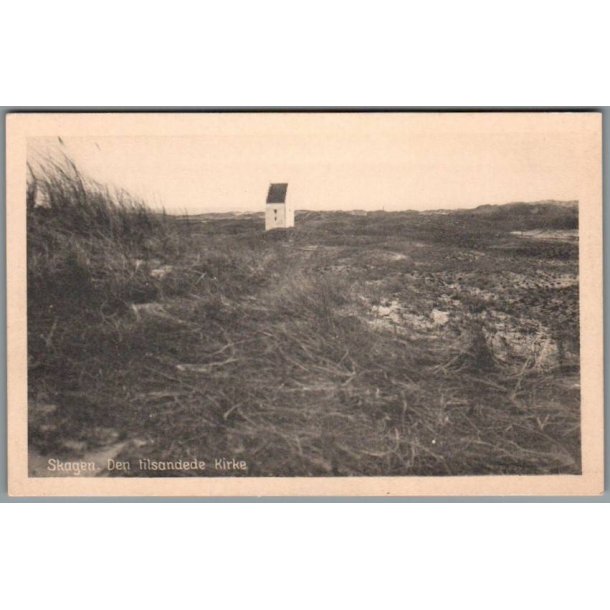 Skagen - Den tilsandede Kirke - Postkort - Ubrugt