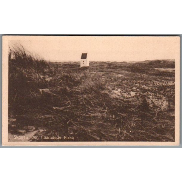 Skagen - Den tilsandede Kirke - Postkort - Ubrugt