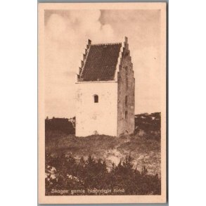 Skagen gamle tilsandede Kirke - Postkort - Ubrugt