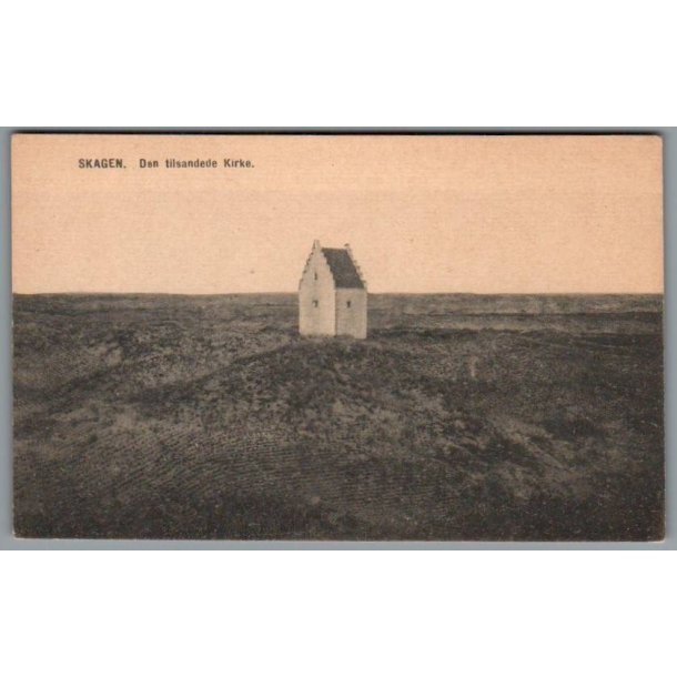 Skagen - Den tilsandede Kirke - Postkort - Ubrugt