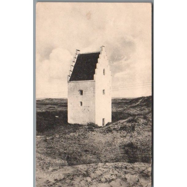 Skagen - Gamle Kirke - Postkort - Brugt