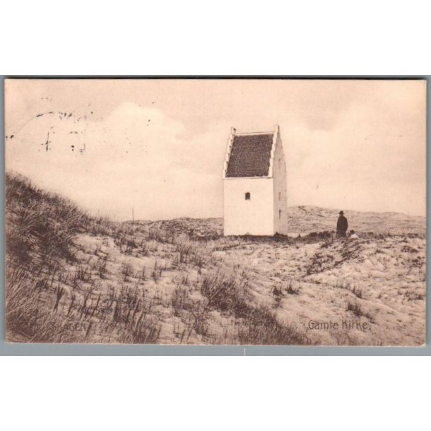 Skagen - Gamle Kirke - Postkort - Brugt