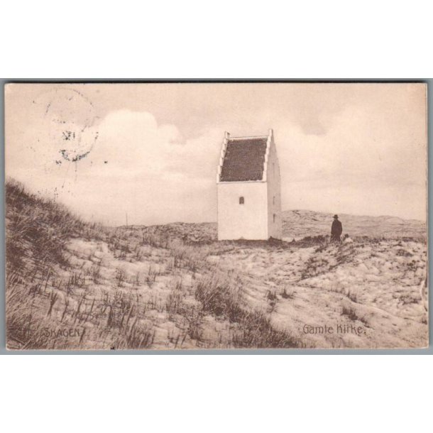 Skagen - Gamle Kirke - Postkort - Brugt