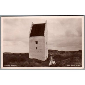Gammel Skagen - Den gamle Kirke - Postkort - Ubrugt