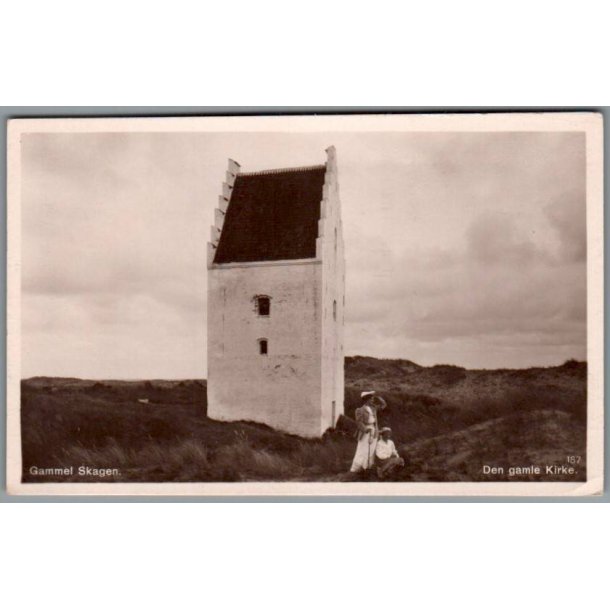 Gammel Skagen - Den gamle Kirke - Postkort - Ubrugt