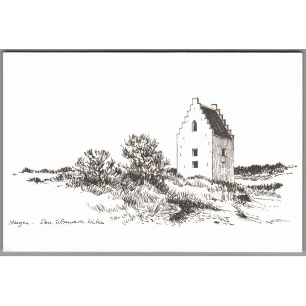 Illum - Den tilsandede Kirke - Skagen - Dansk smandskirke u/n - Ubrugt