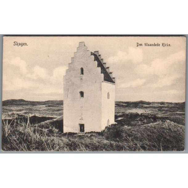 Skagen - Den tilsandede Kirke - Postkort - Ubrugt
